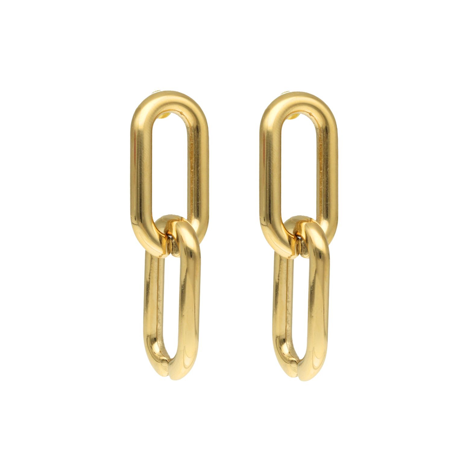 camps & camps oorhangers Double Oval Earrings