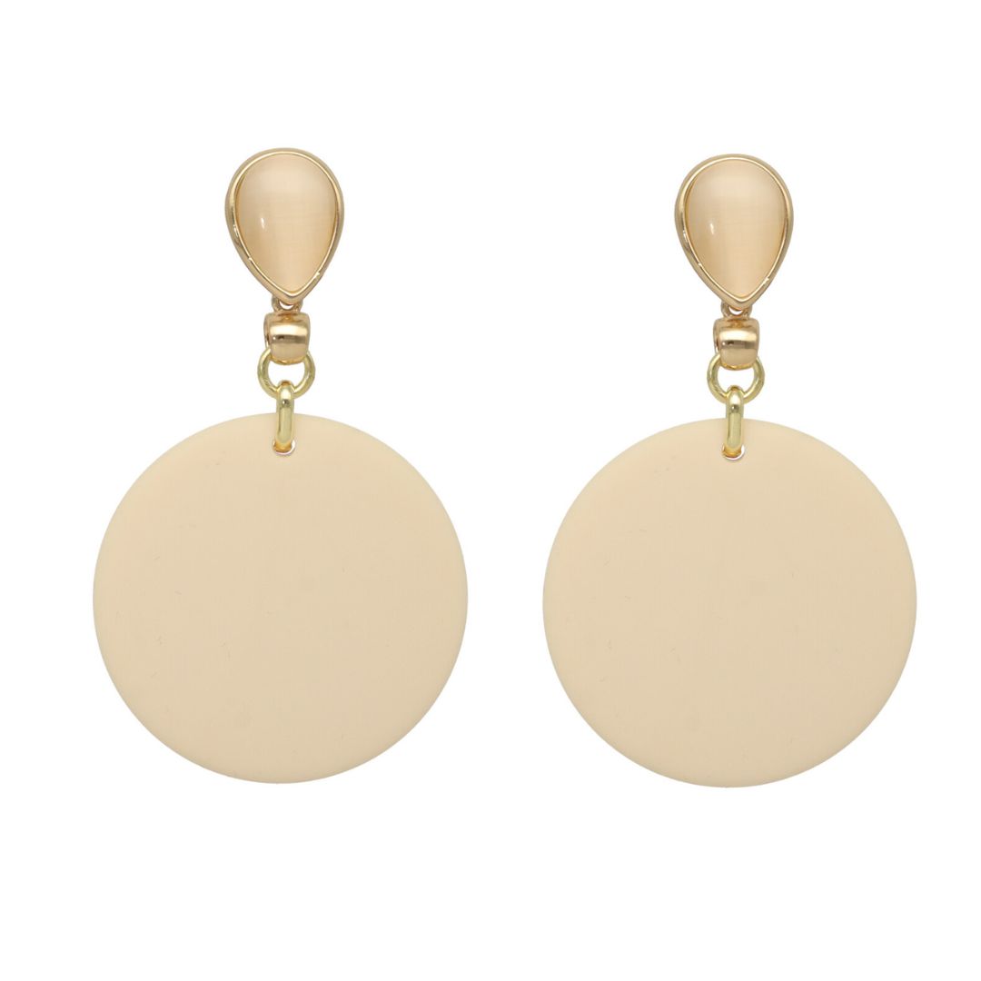 camps & camps oorhangers Elegant Dangling Disc