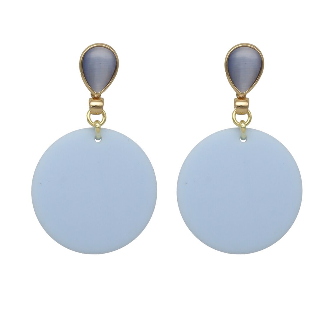 camps & camps oorhangers Elegant Dangling Disc