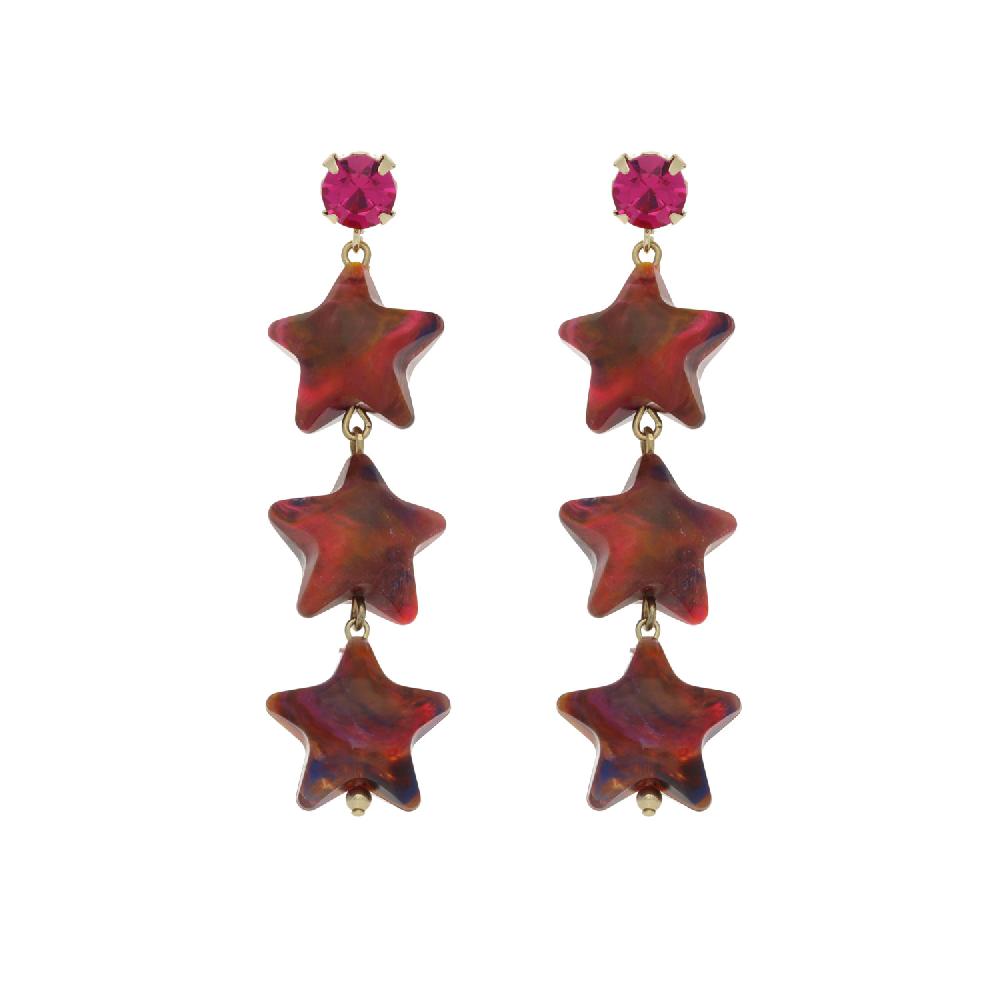 camps & camps Oorhangers Festive Chunky Star