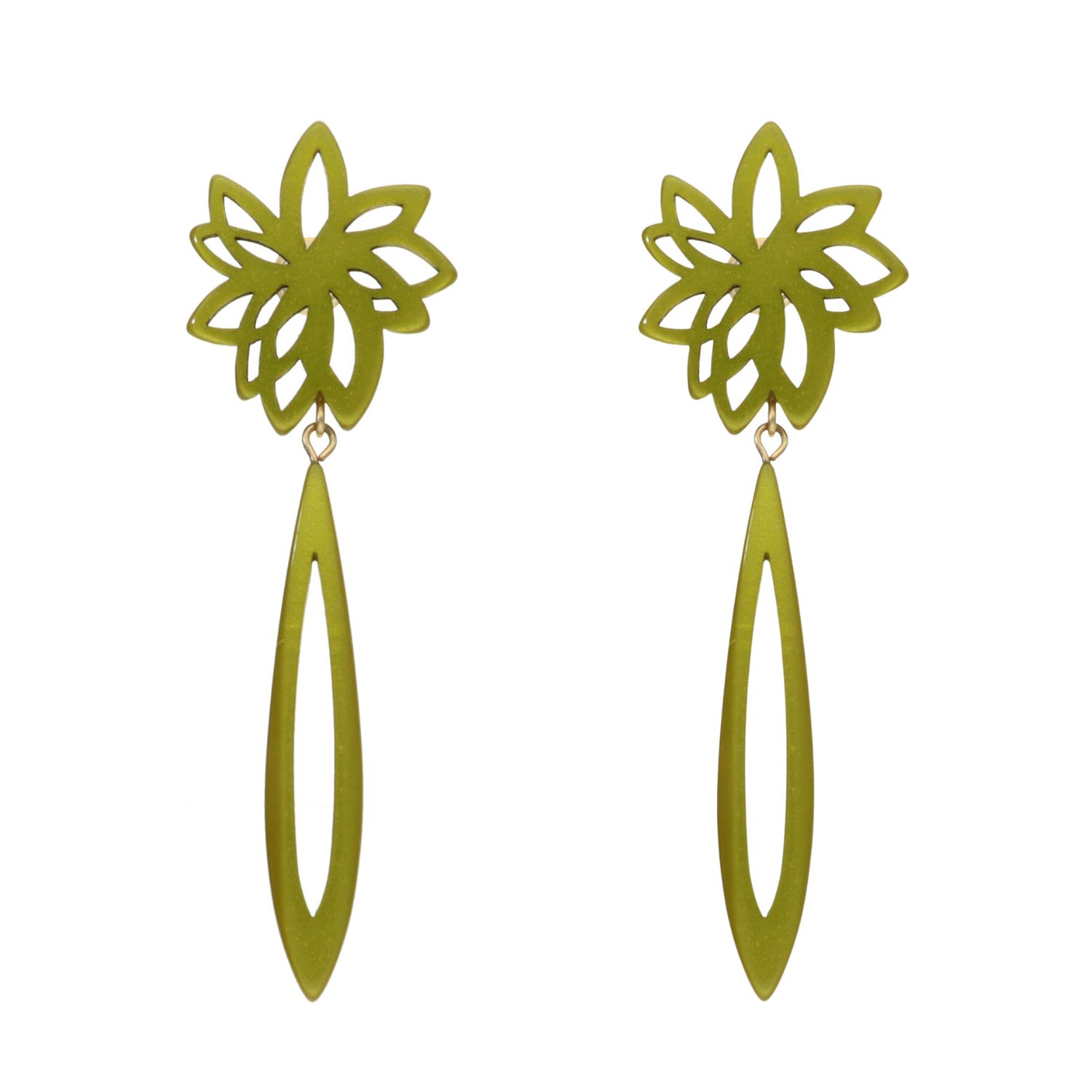 camps & camps oorhangers Filigrain Droplet Earrings