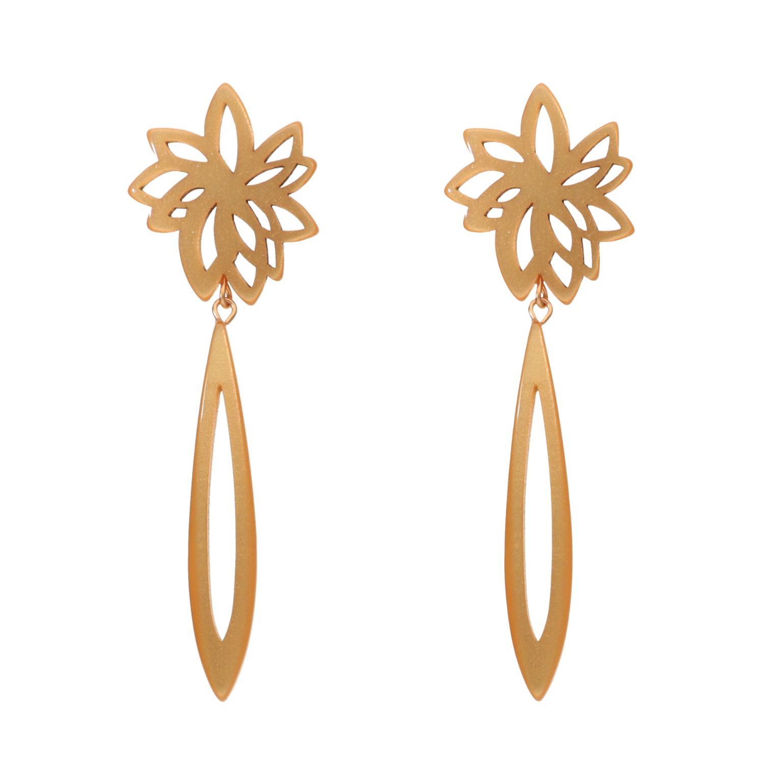 camps & camps oorhangers Filigrain Droplet Earrings