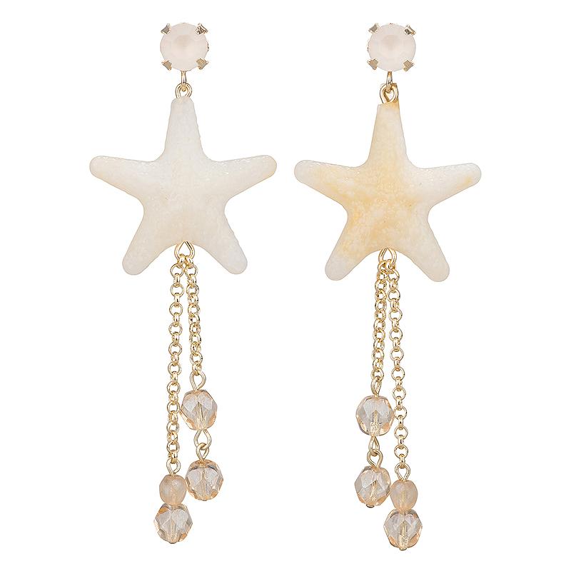 camps & camps oorhangers Funky starfish earring