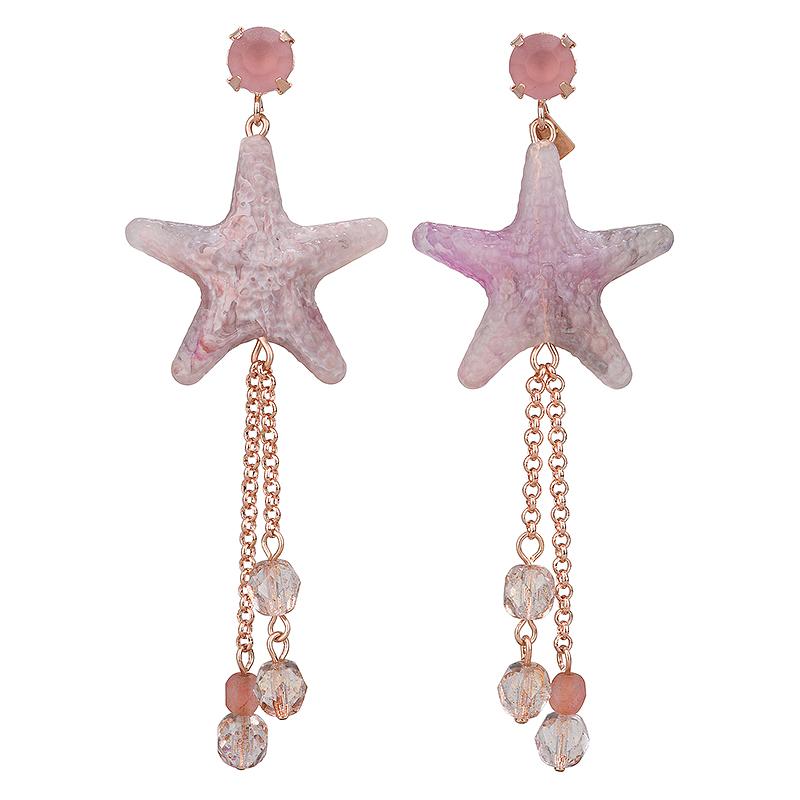 camps & camps oorhangers Funky starfish earring