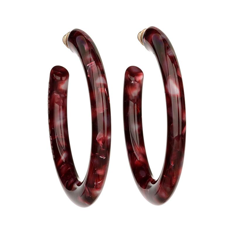 camps & camps oorhangers garnet gem