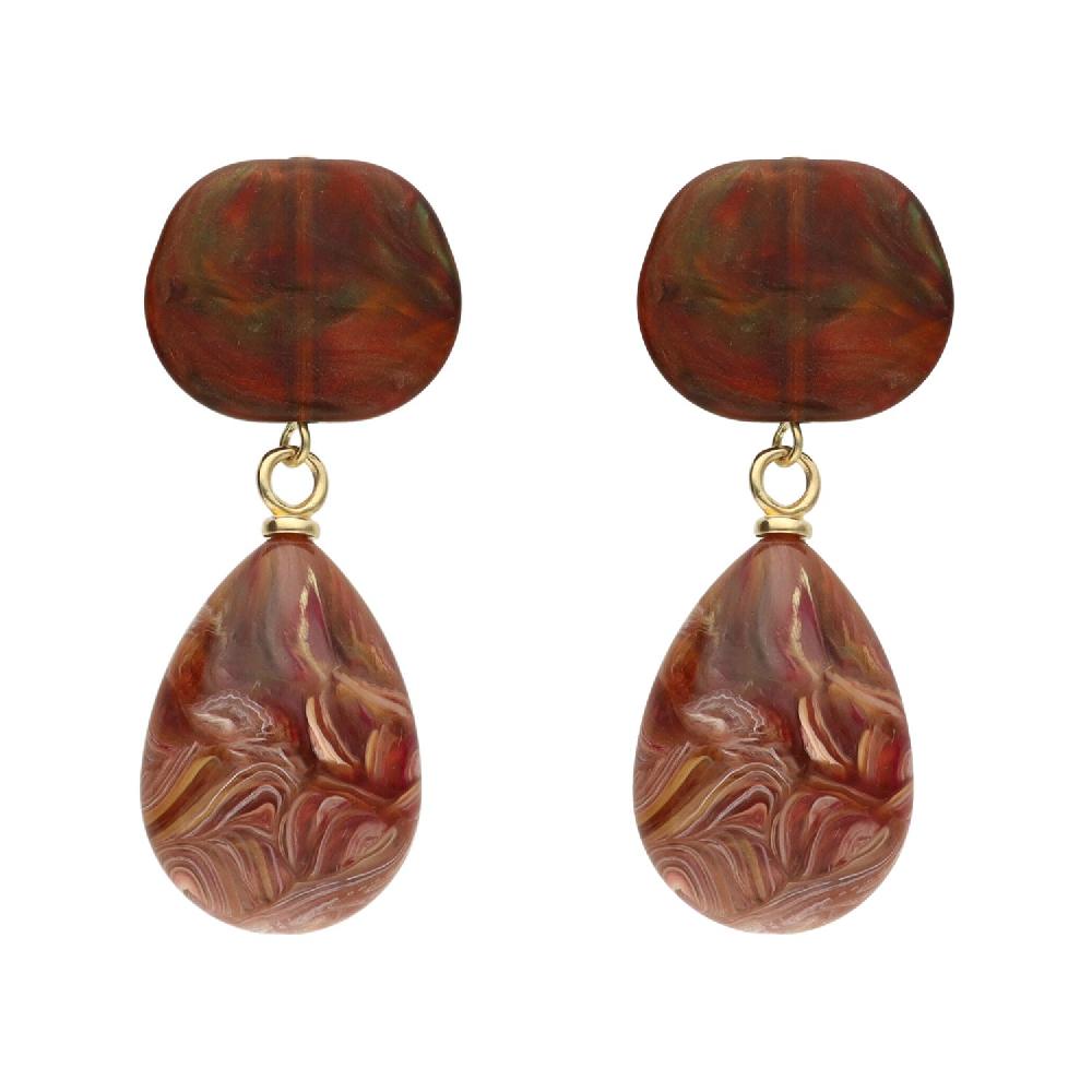 camps & camps oorhangers Giant Droplet Earrings