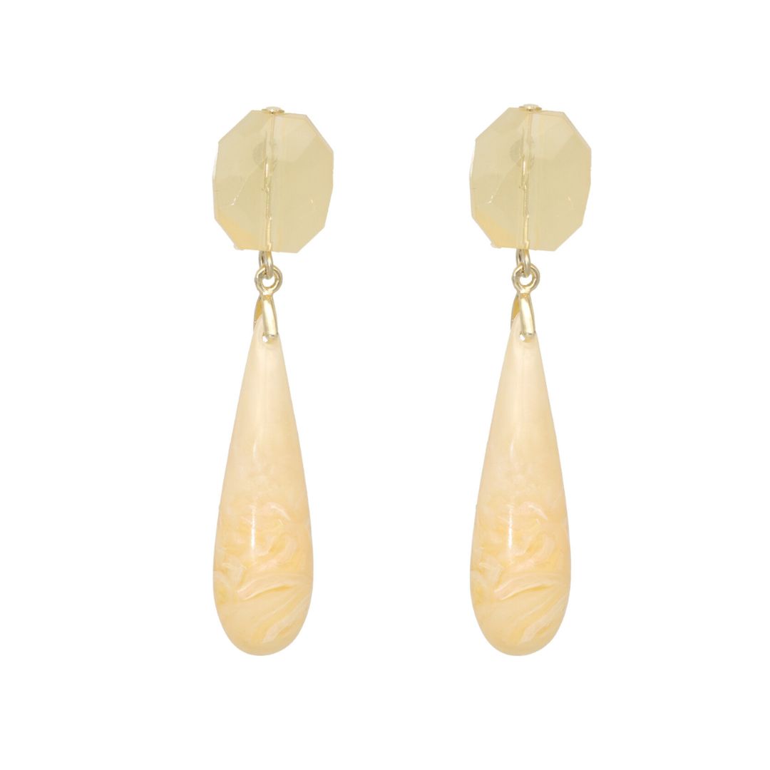 camps & camps oorhangers Marble Droplet Earrings
