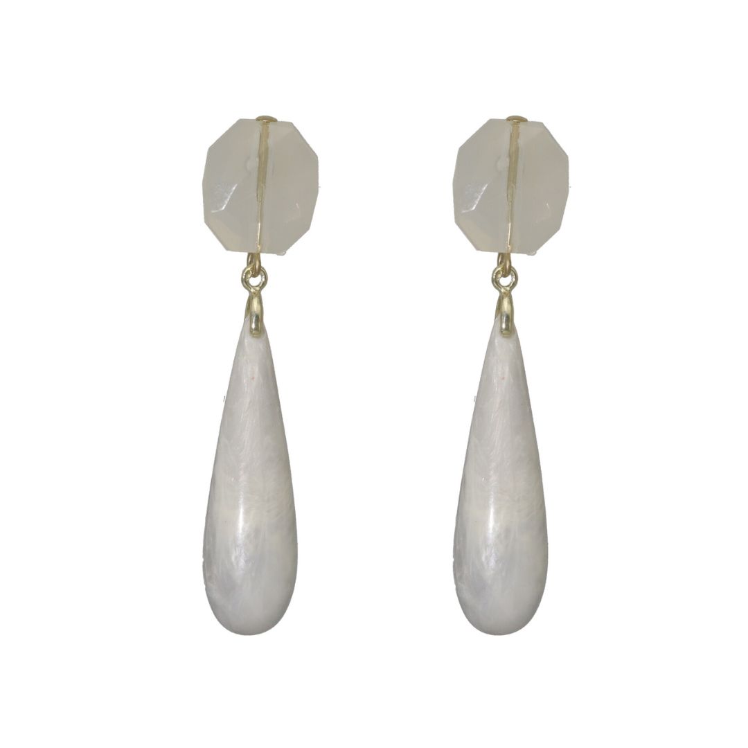 camps & camps oorhangers Marble Droplet Earrings