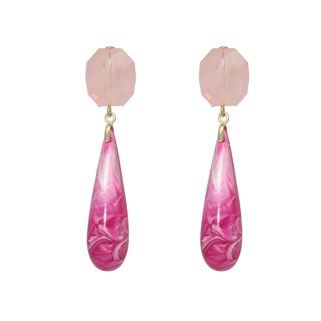 camps & camps oorhangers Marble Droplet Earrings