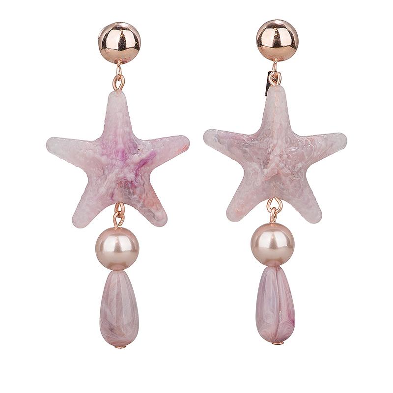 camps & camps oorhangers Marbled starfish drops