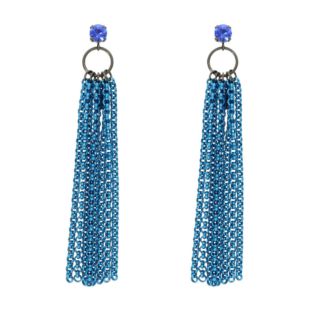 camps & camps oorhangers Multi Chain Earrings