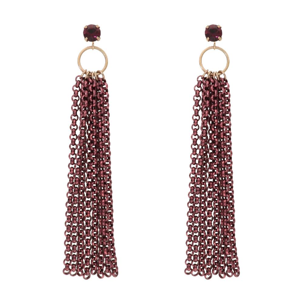 camps & camps oorhangers Multi Chain Earrings