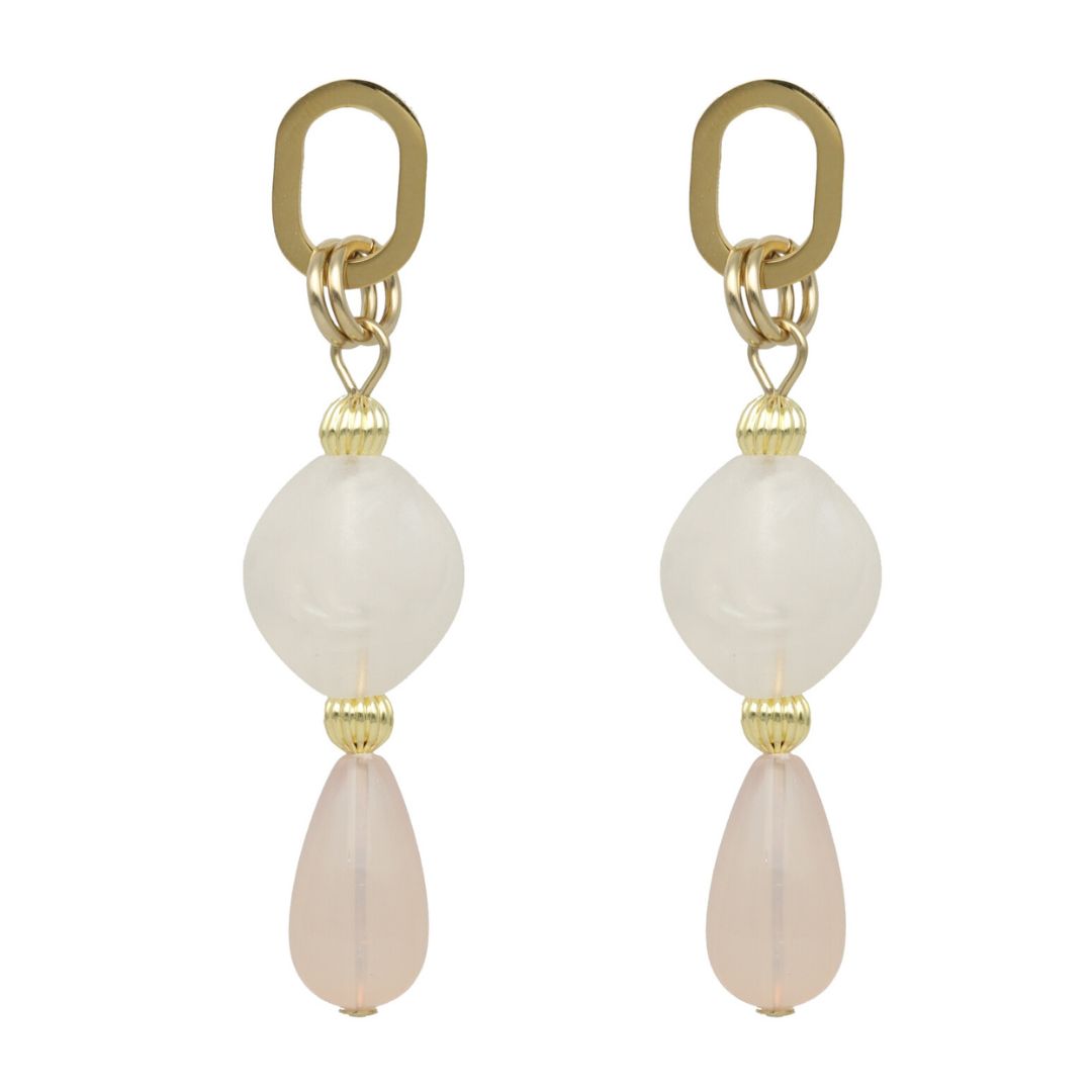 camps & camps oorhangers Oval Droplet Earrings