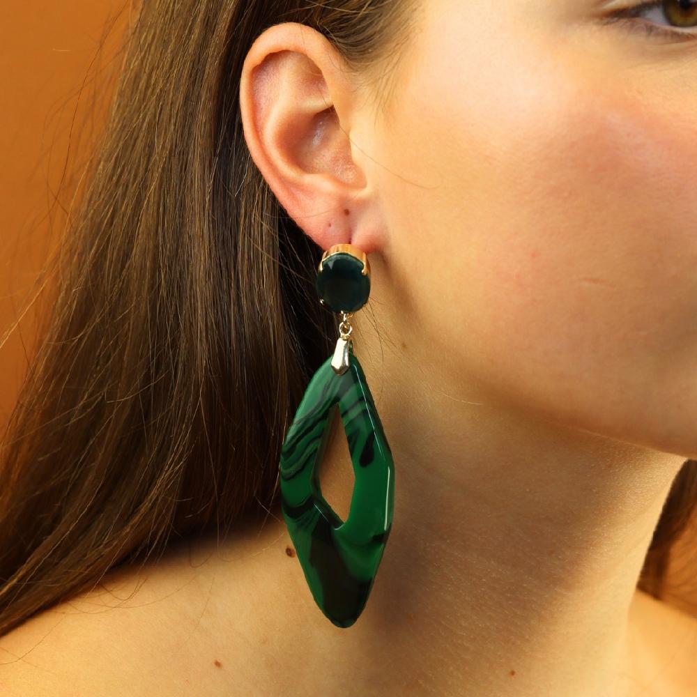 camps & camps oorhangers Shimmer Droplet Earrings