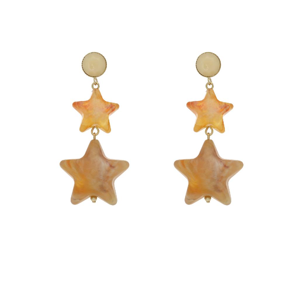 camps & camps Oorhangers Sparkly Chunky Star