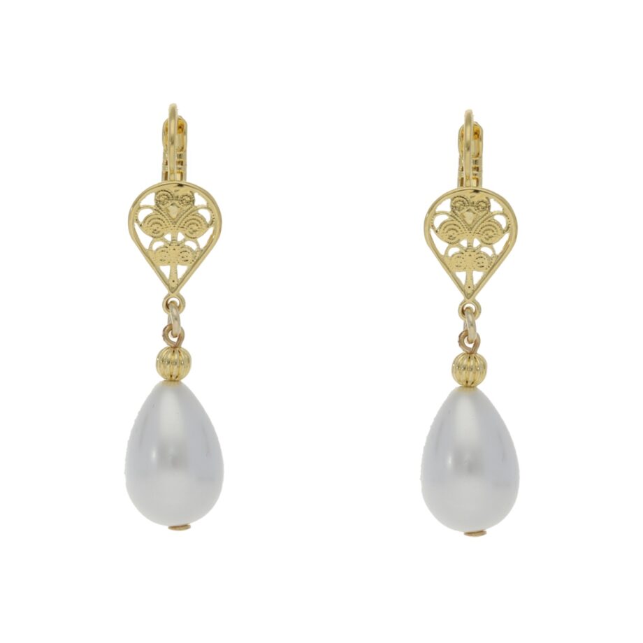 camps & camps Oorhangers Vintage Pearly Drops