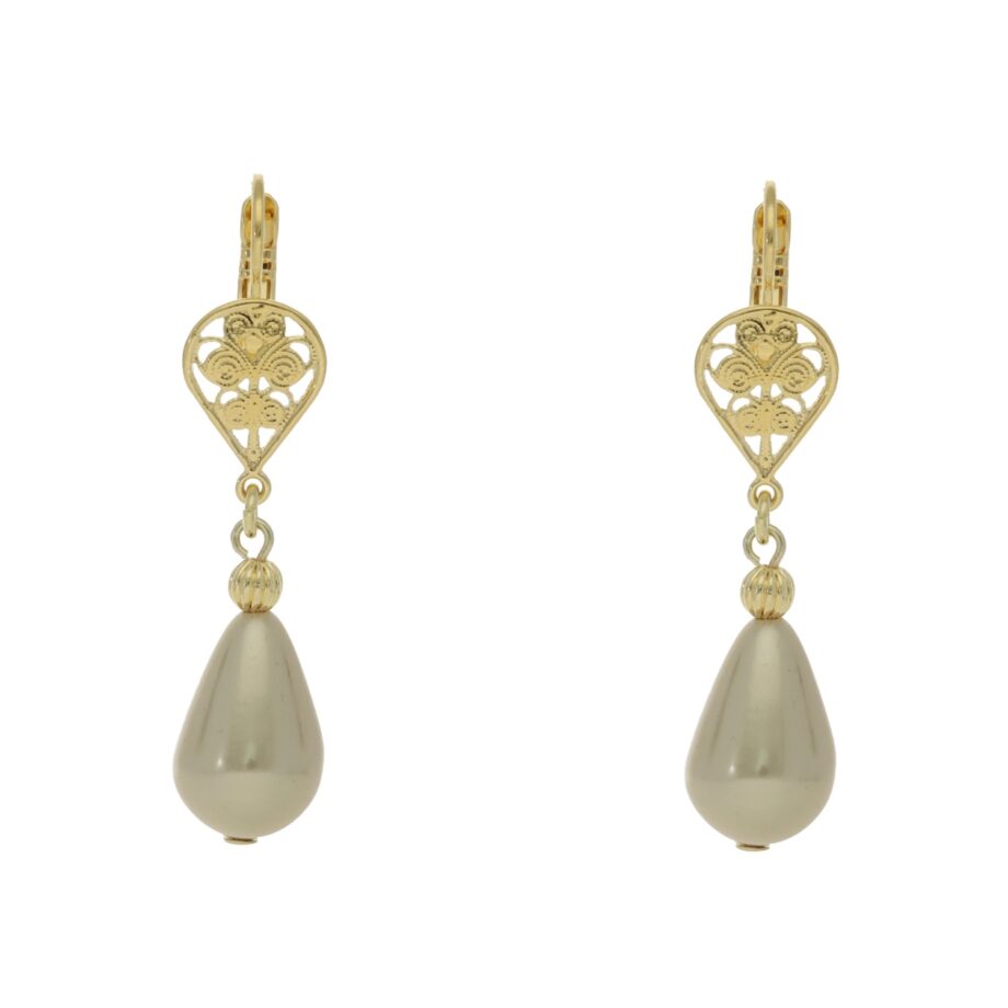 camps & camps Oorhangers Vintage Pearly Drops