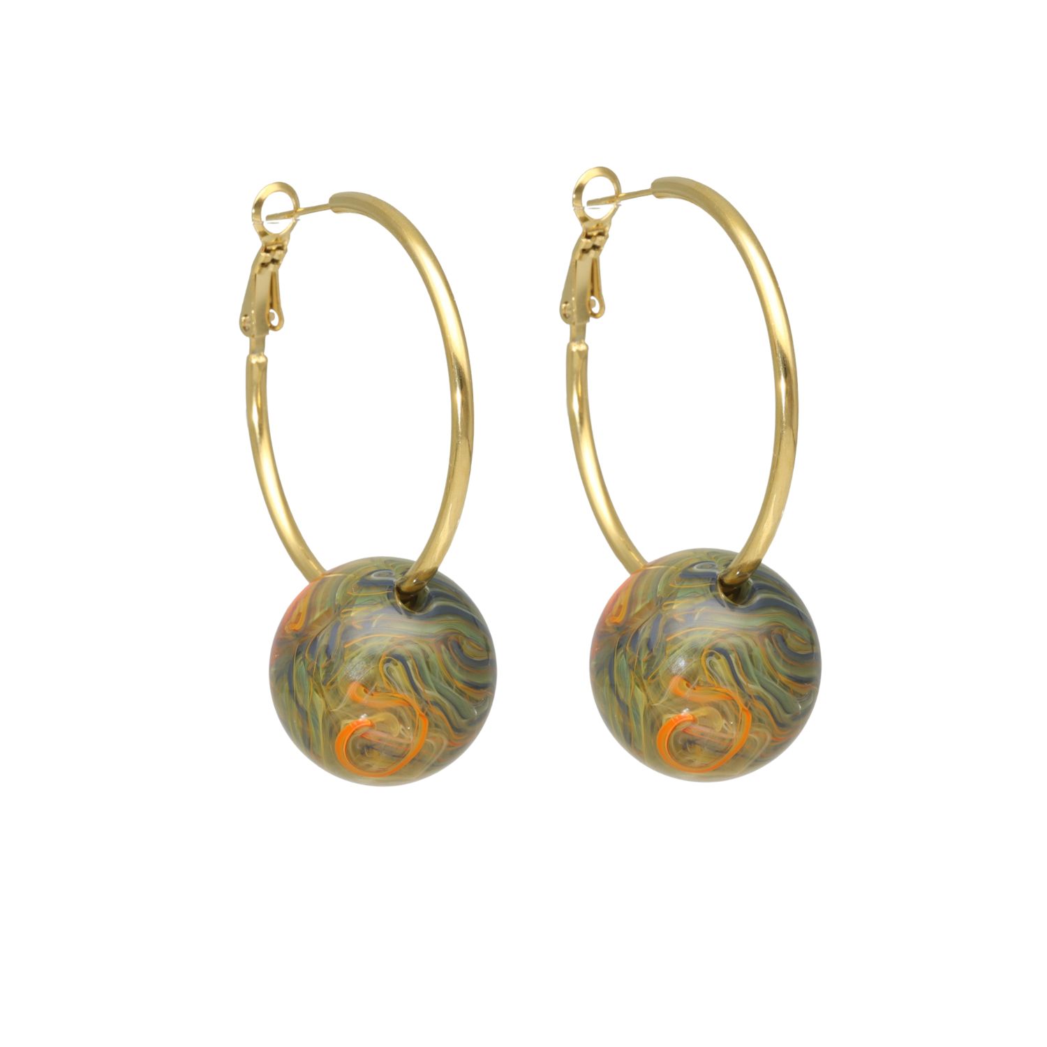 camps & camps oorringen Big Bauble Earrings