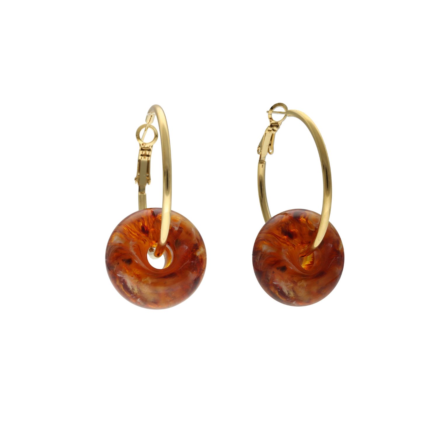 camps & camps oorringen Big Donut Earrings