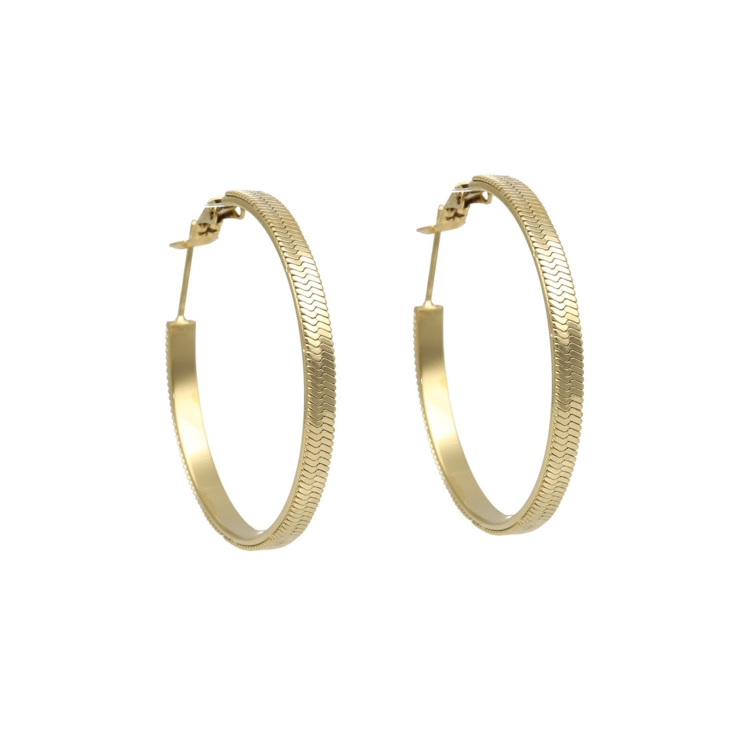 camps & camps oorringen Big Relief Earrings