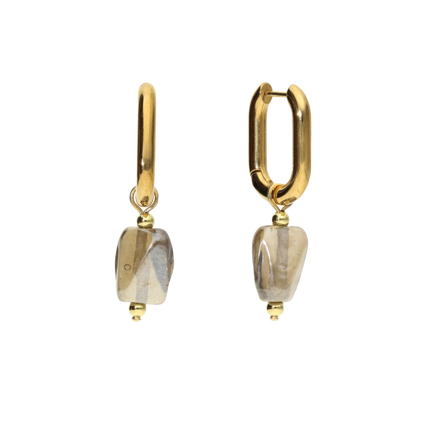 camps & camps oorringen Black Diamond