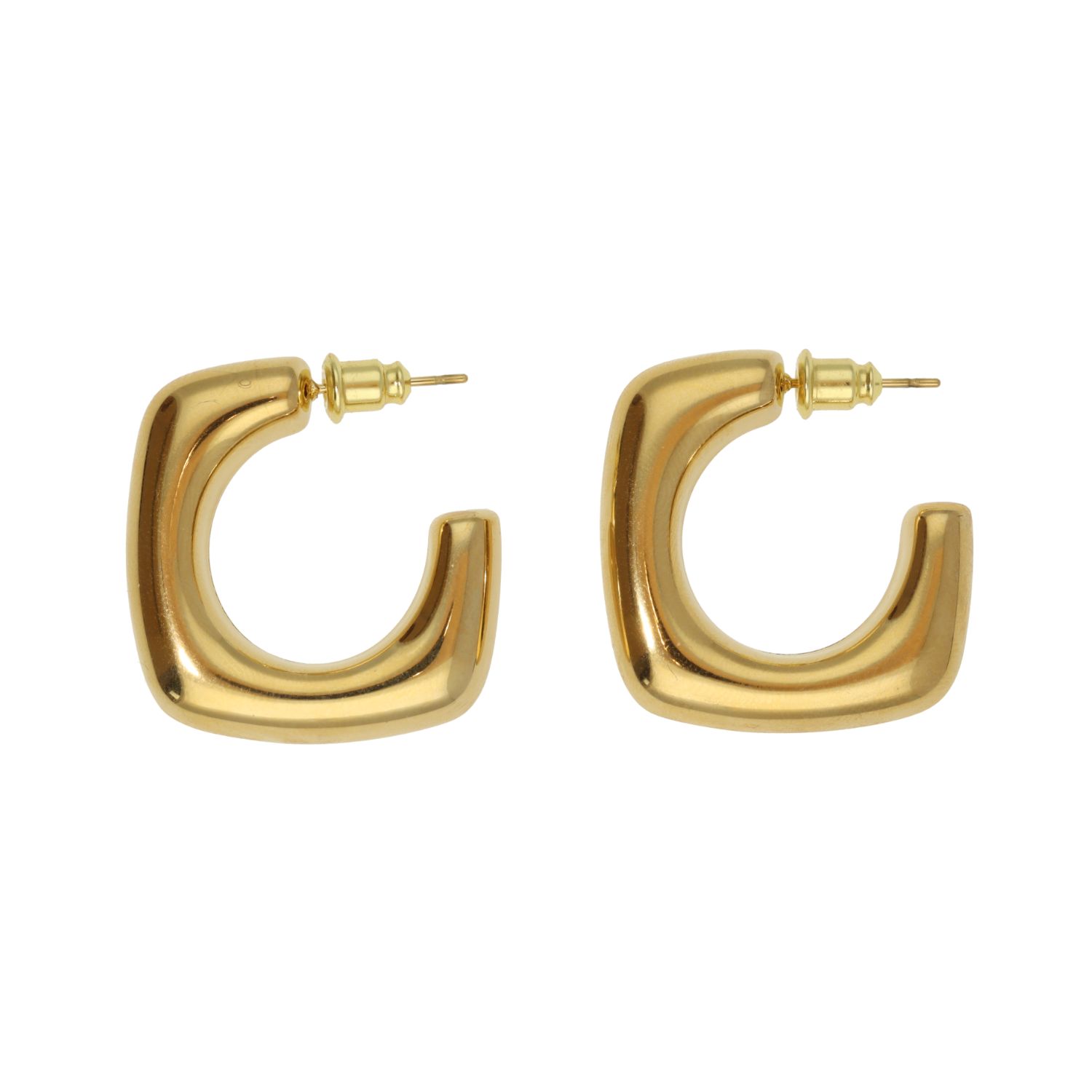 camps & camps oorringen Classic Square Earrings