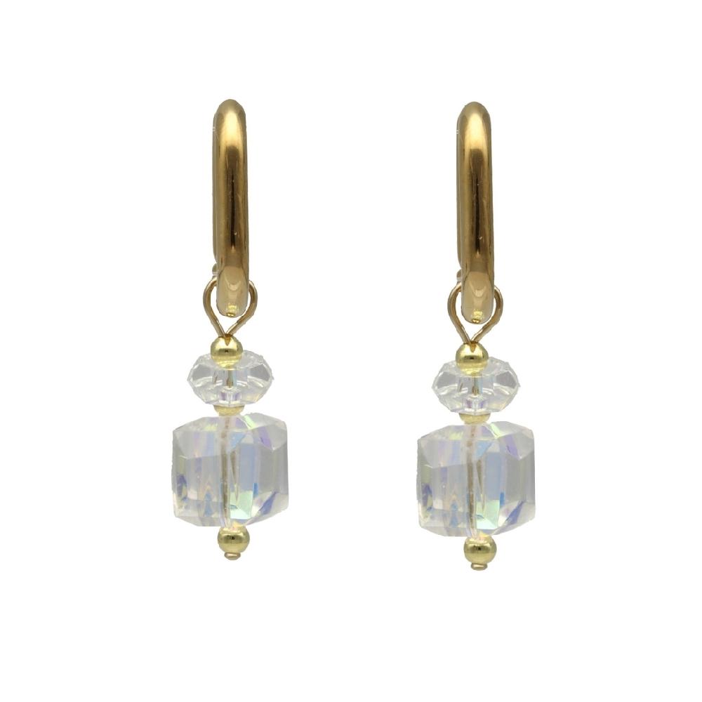 camps & camps oorringen Crystal