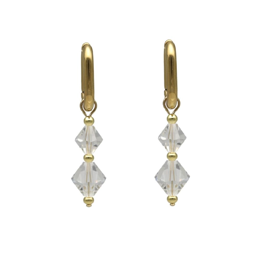 camps & camps oorringen Crystal