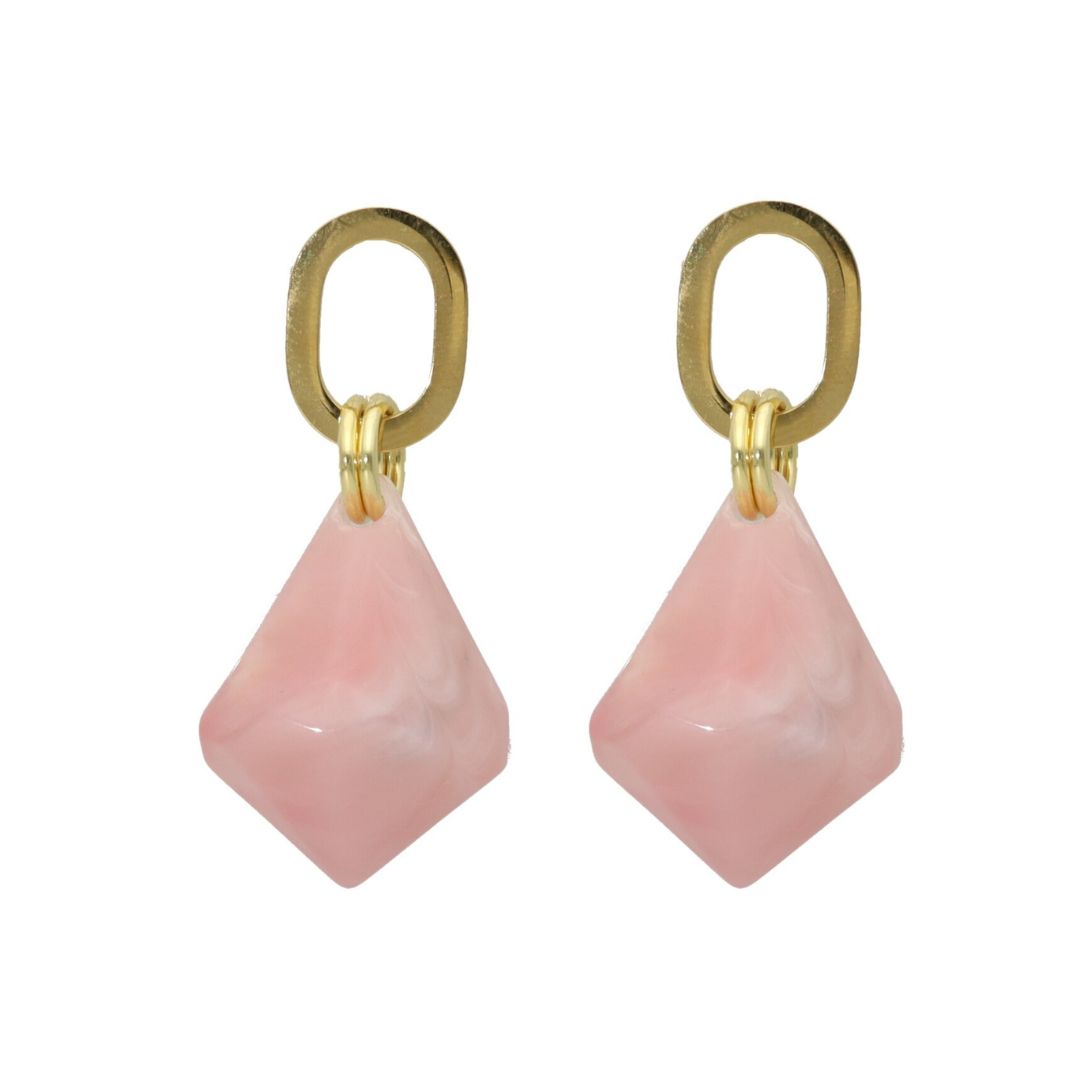 Camps & Camps Oorringen Dangling Diamonds