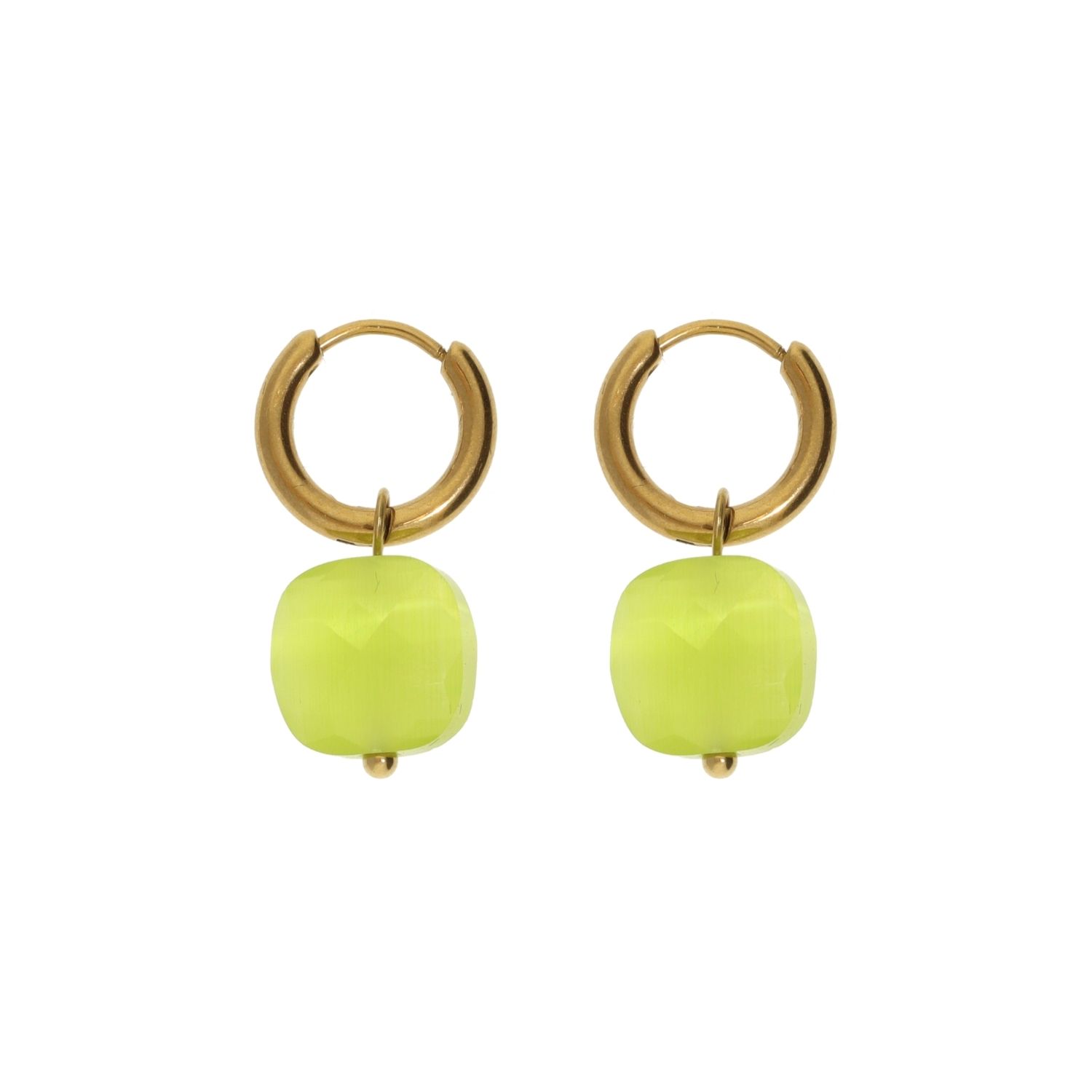 camps & camps oorringen Dangling Gem Earrings