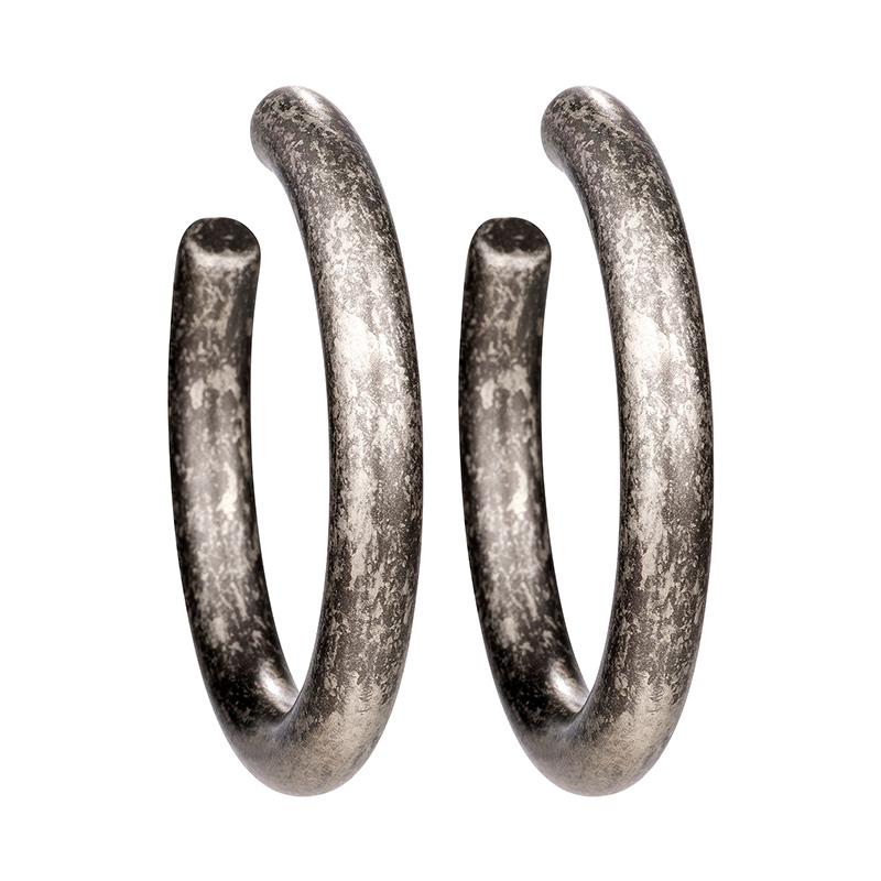 Camps & Camps Oorringen Large Antique Silver