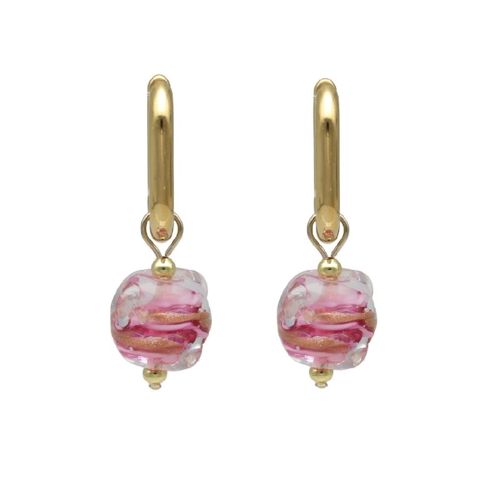 camps & camps oorringen Light Rose