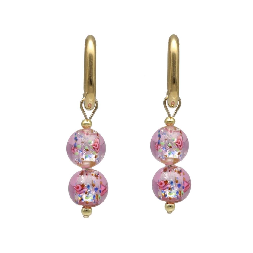 camps & camps oorringen Light Rose