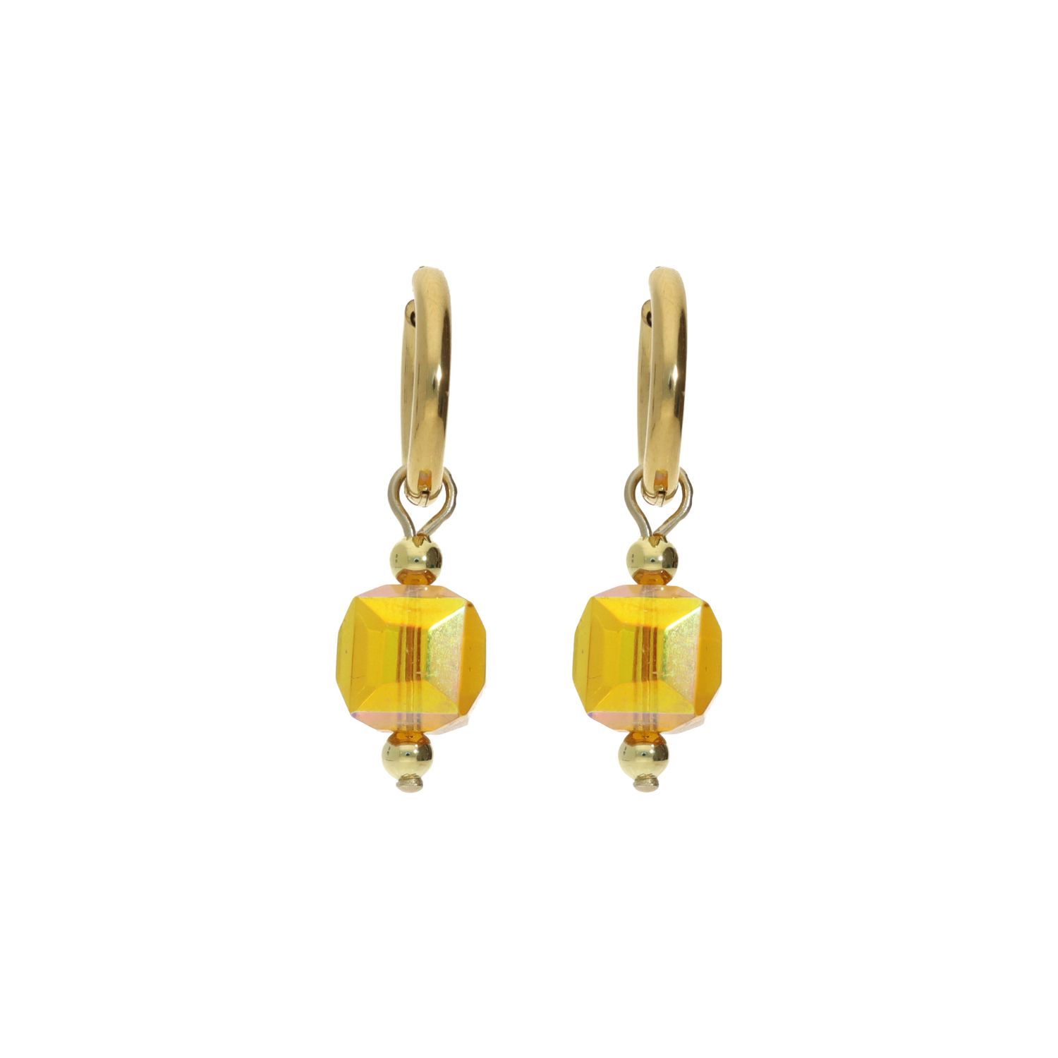 camps & camps oorringen Little Crystal Gem Earrings