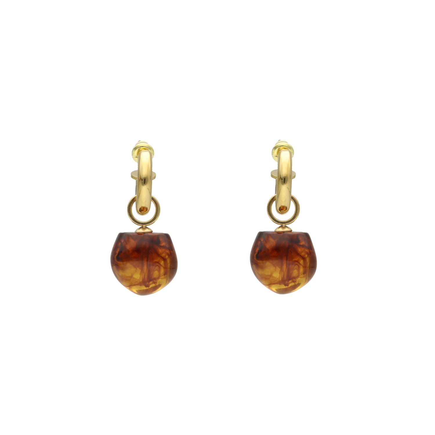 camps & camps oorringen Marble Glass Earrings