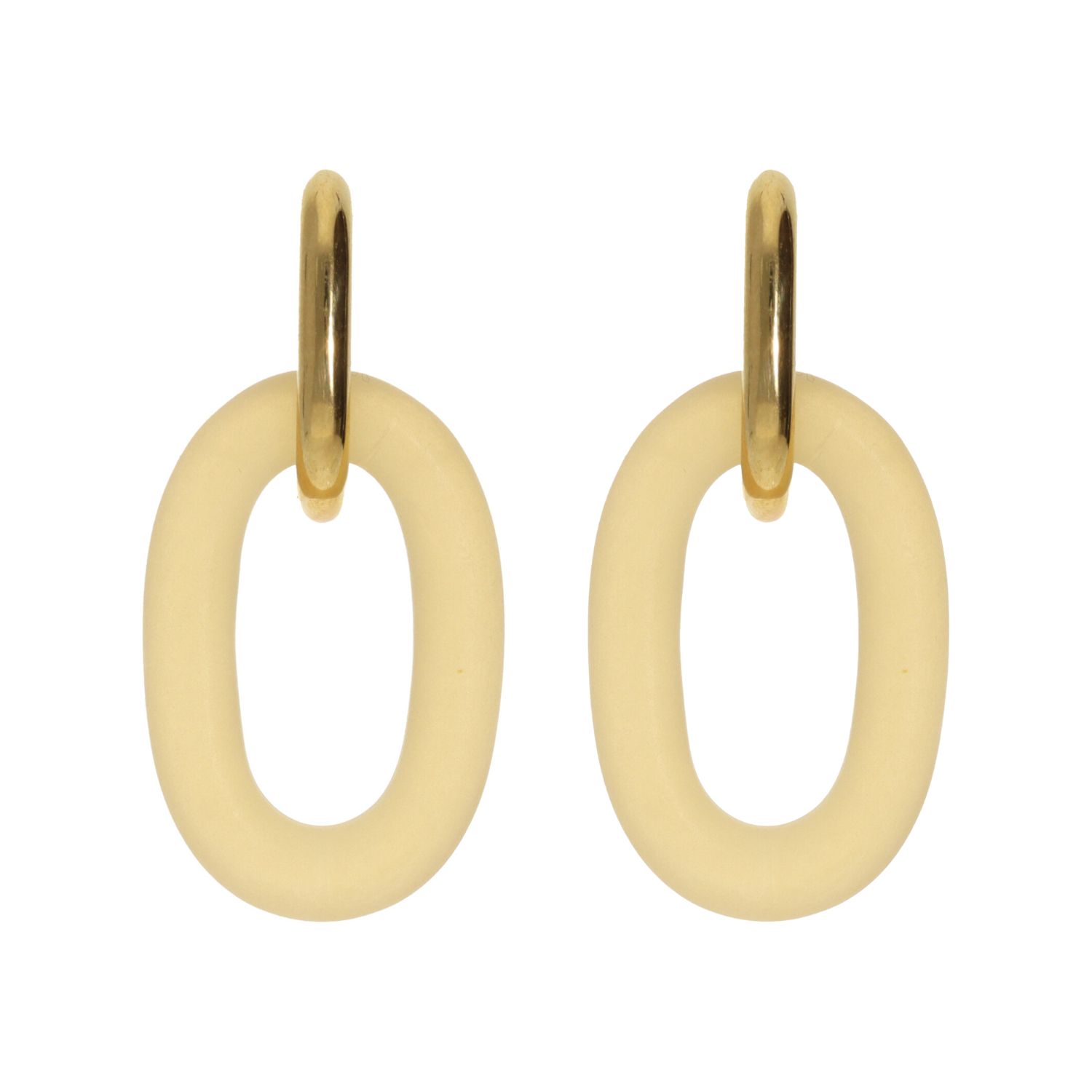 camps & camps oorringen Oval Dangling Earrings