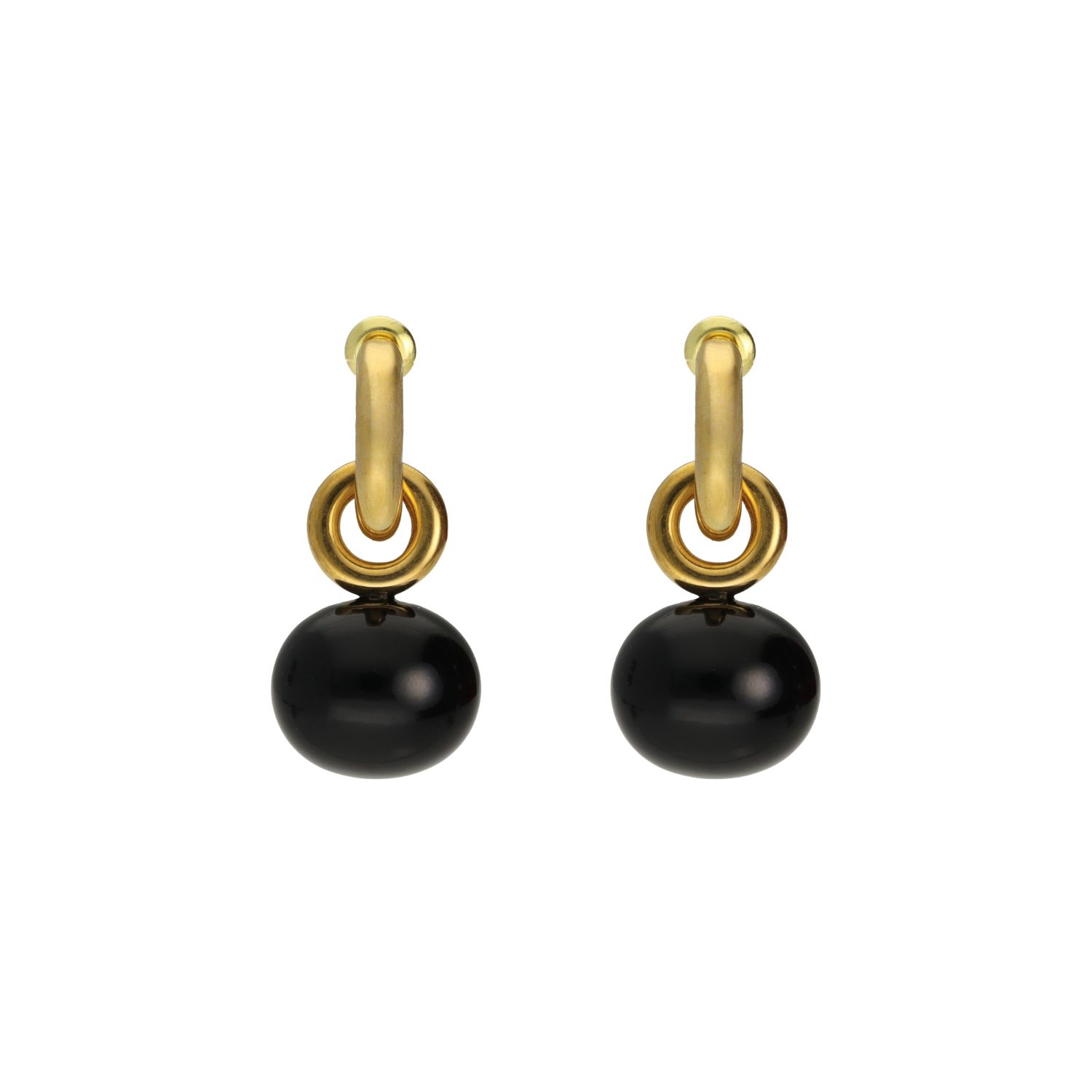 camps & camps oorringen Oval Pearl Earrings