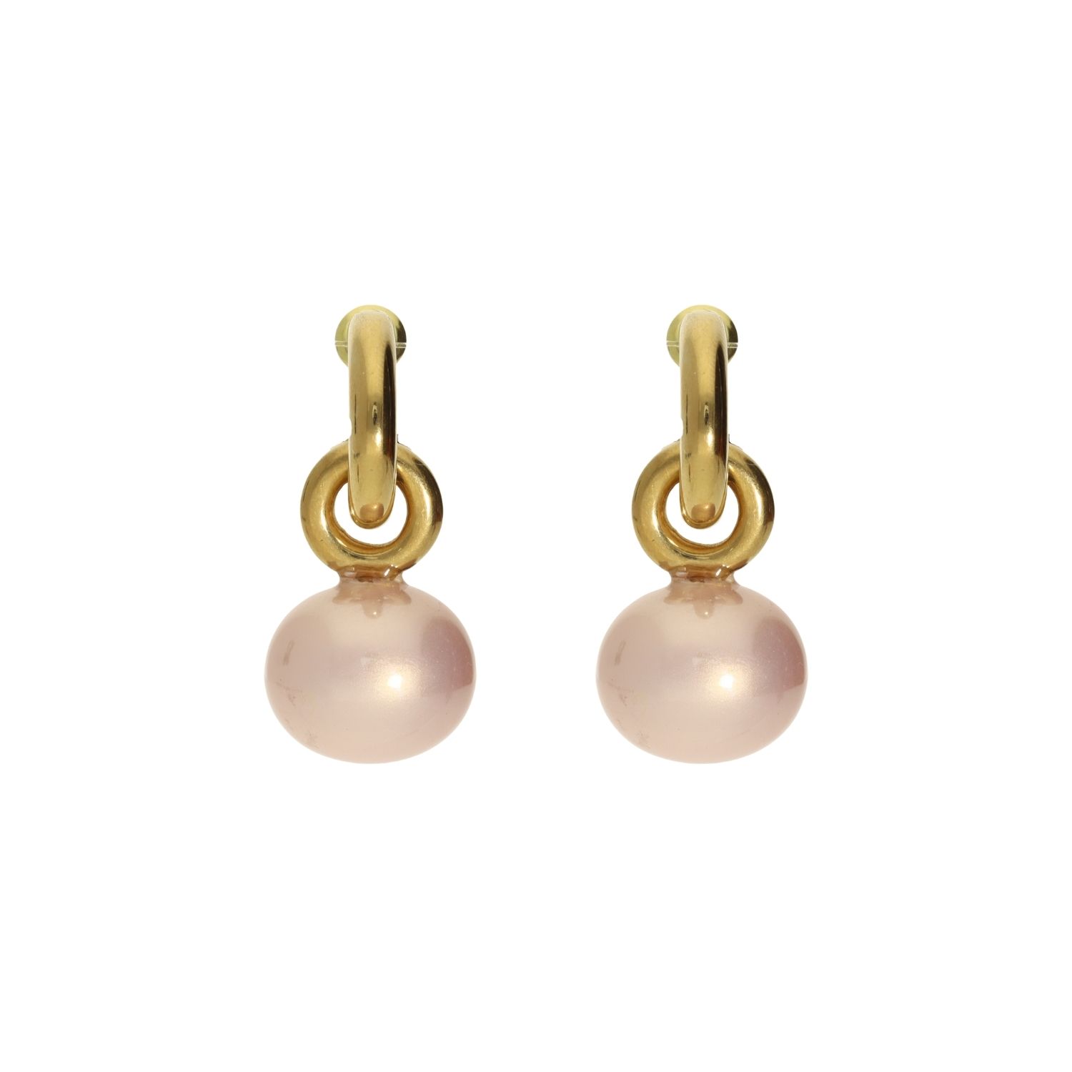camps & camps oorringen Oval Pearl Earrings