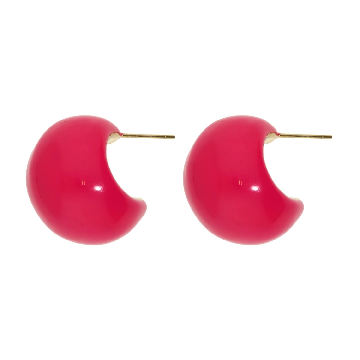 camps & camps oorringen Pink Plain Earrings