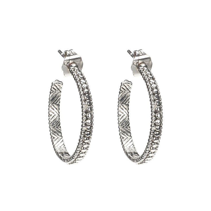 Camps & Camps Oorringen Silver Plated