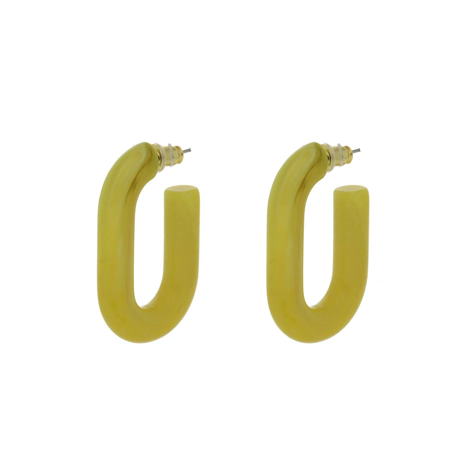 camps & camps oorringen The Oval Chunky Hoops