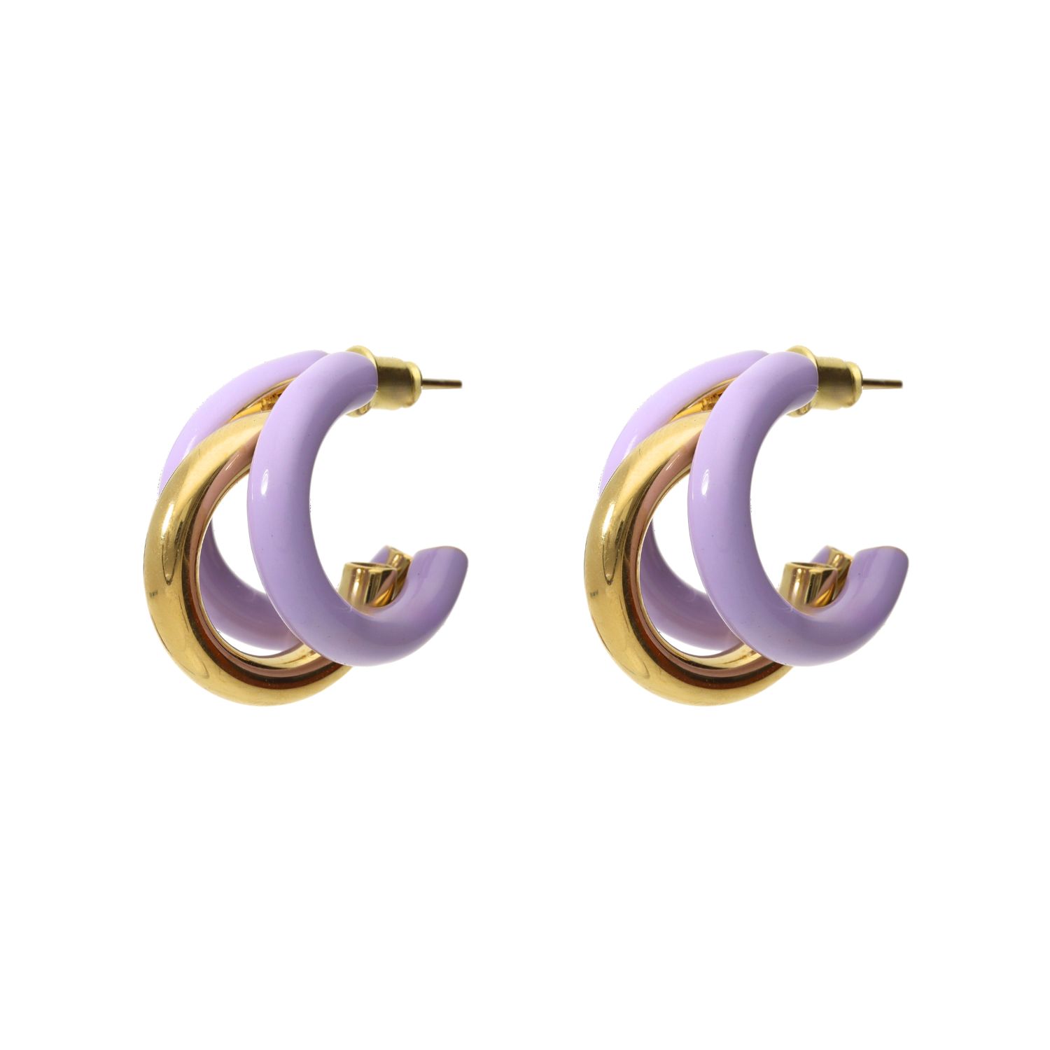 camps & camps oorringen Triple Open Earrings