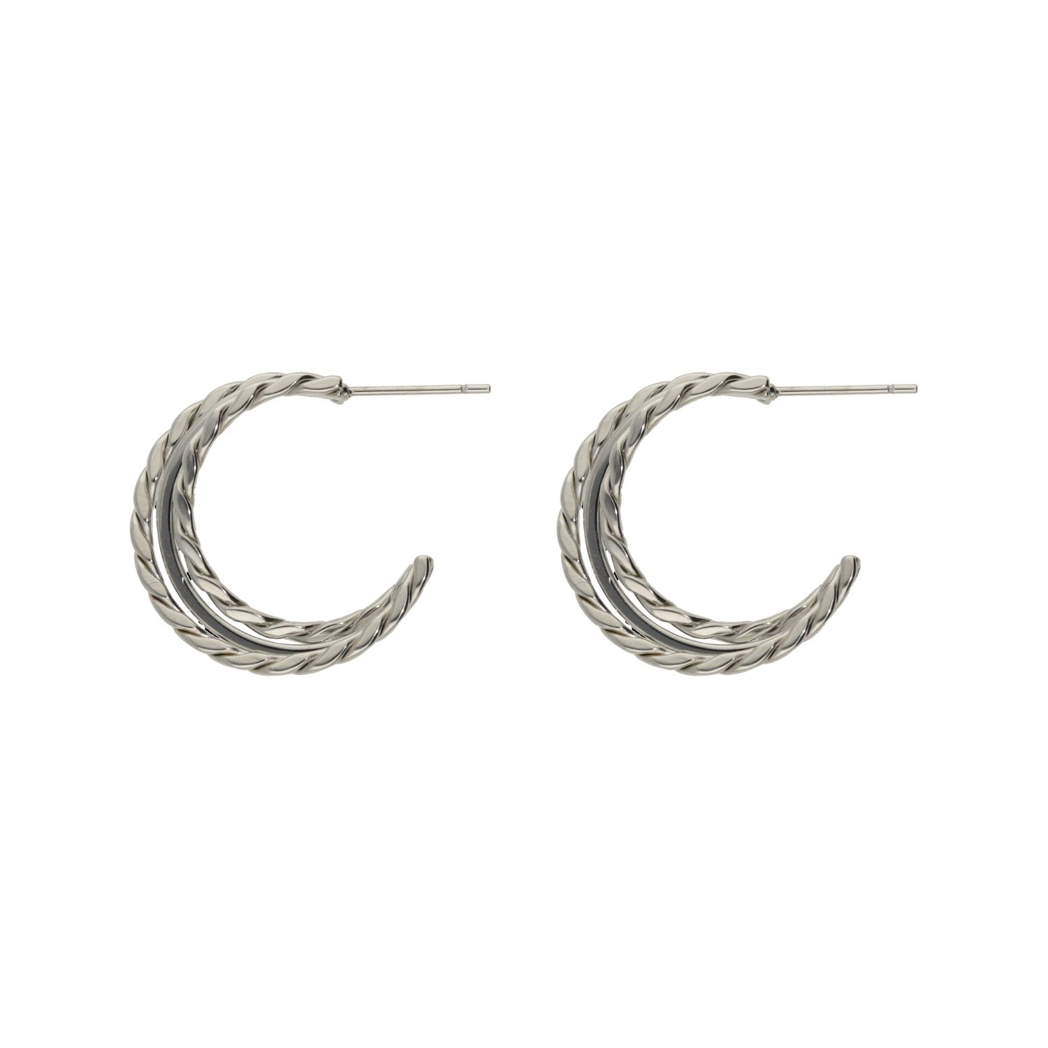 camps & camps oorringen Triple Twisted Earrings