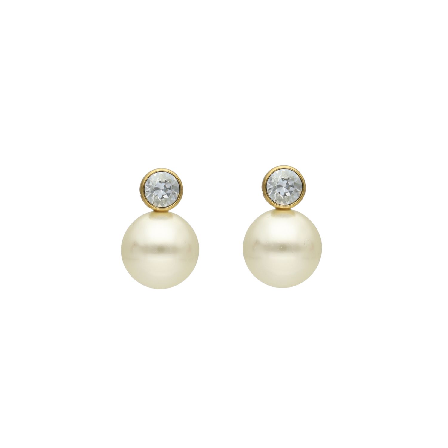 camps & camps oorringen White Pearl Earrings