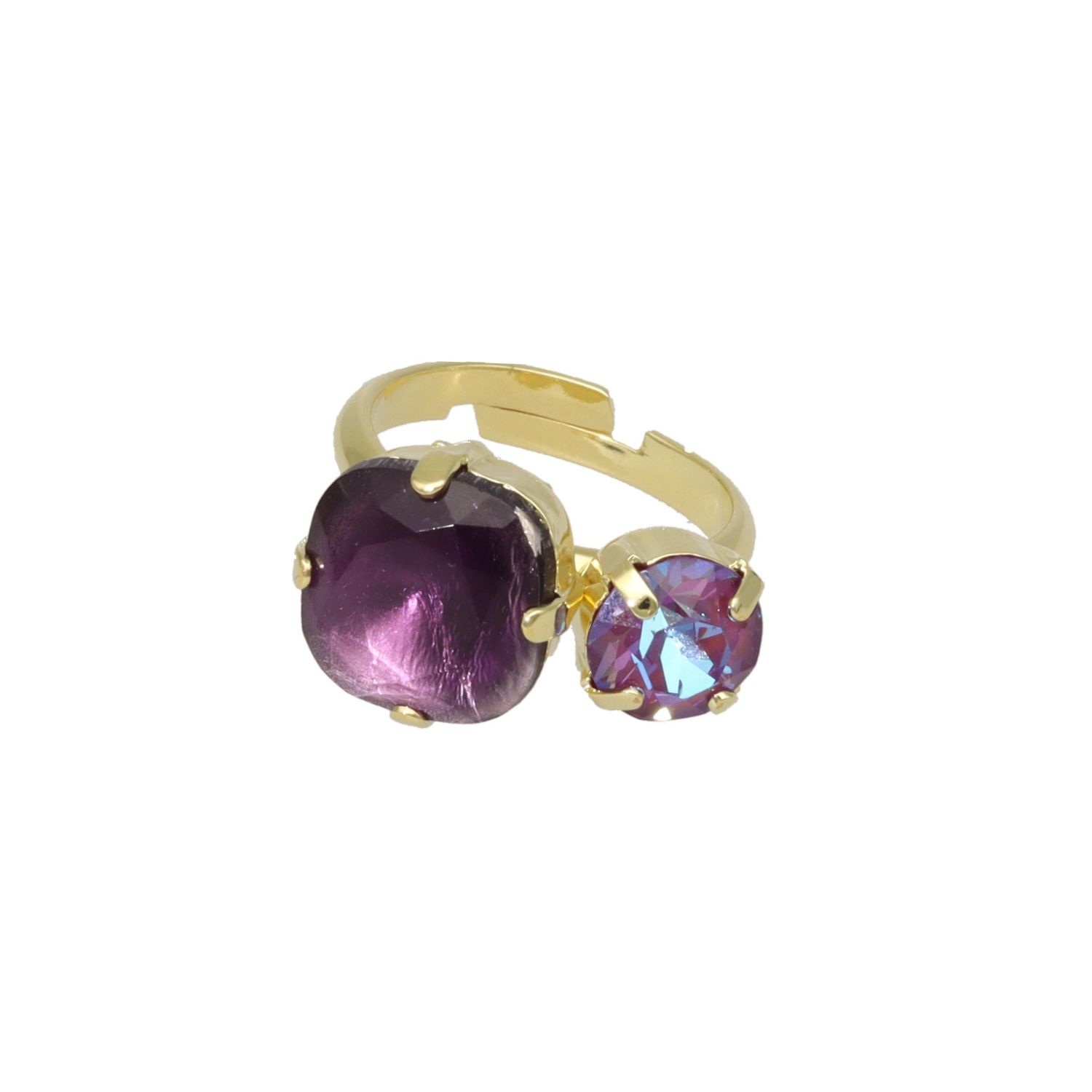 camps & camps ring Amethyst Metallic Harmony Ring