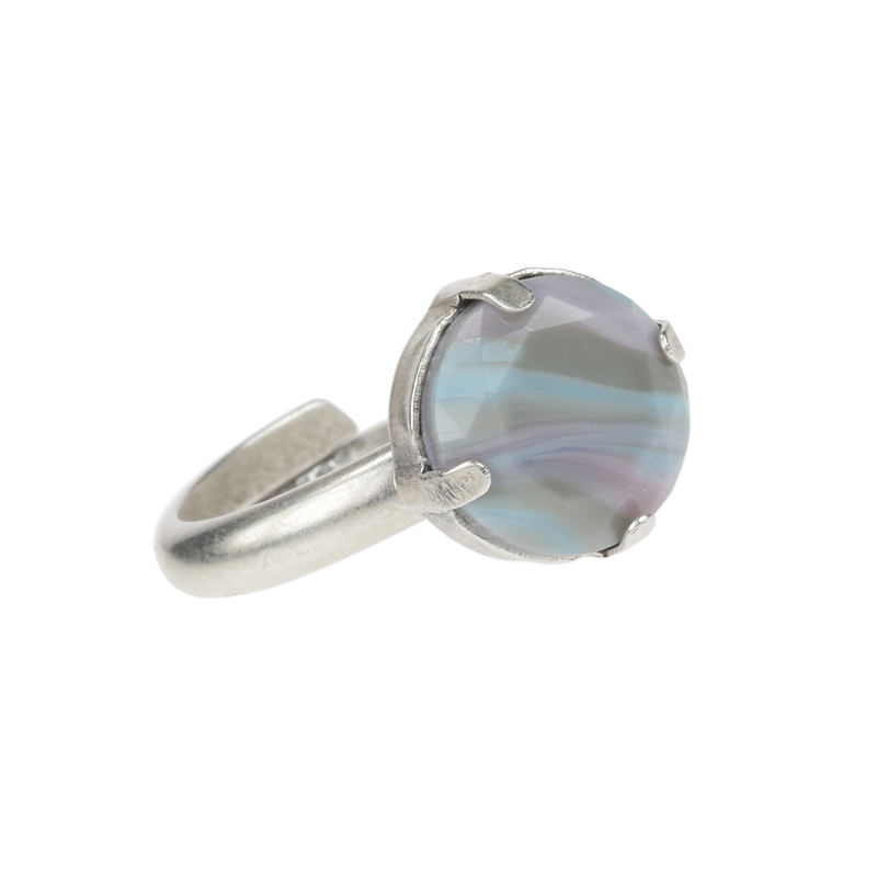 camps & camps ring aqua grey ring