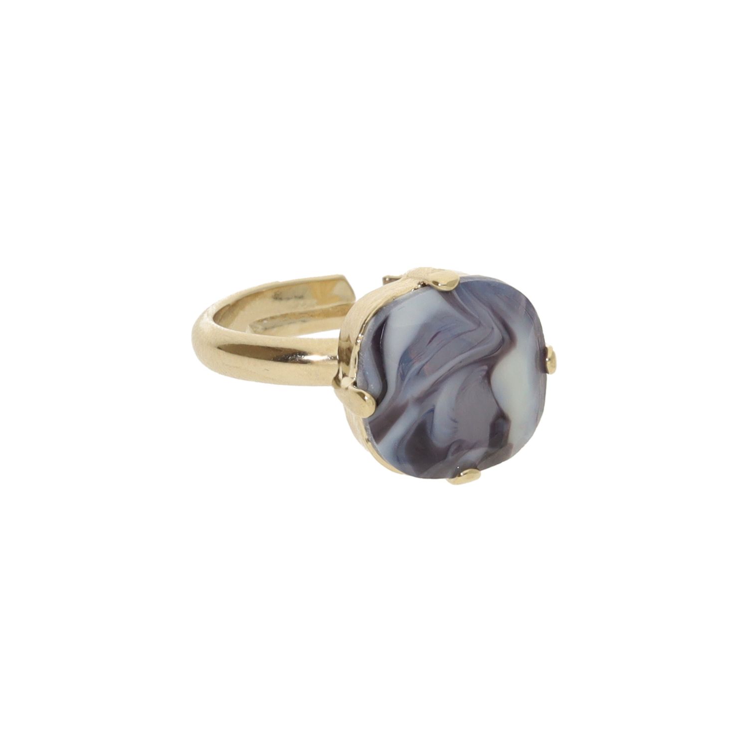 camps & camps ring Black Cream Little Gem Ring
