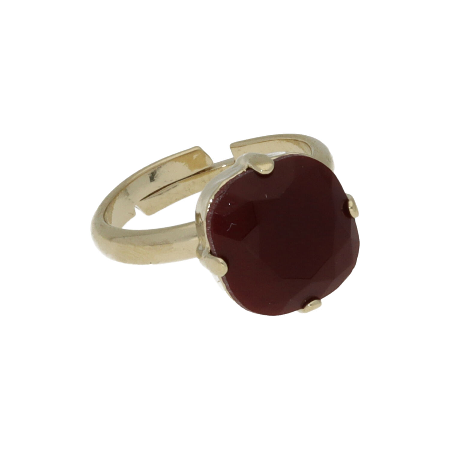 camps & camps ring burgundy little gem ring
