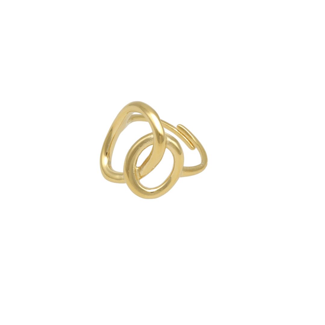 camps & camps ring Double Oval Ring