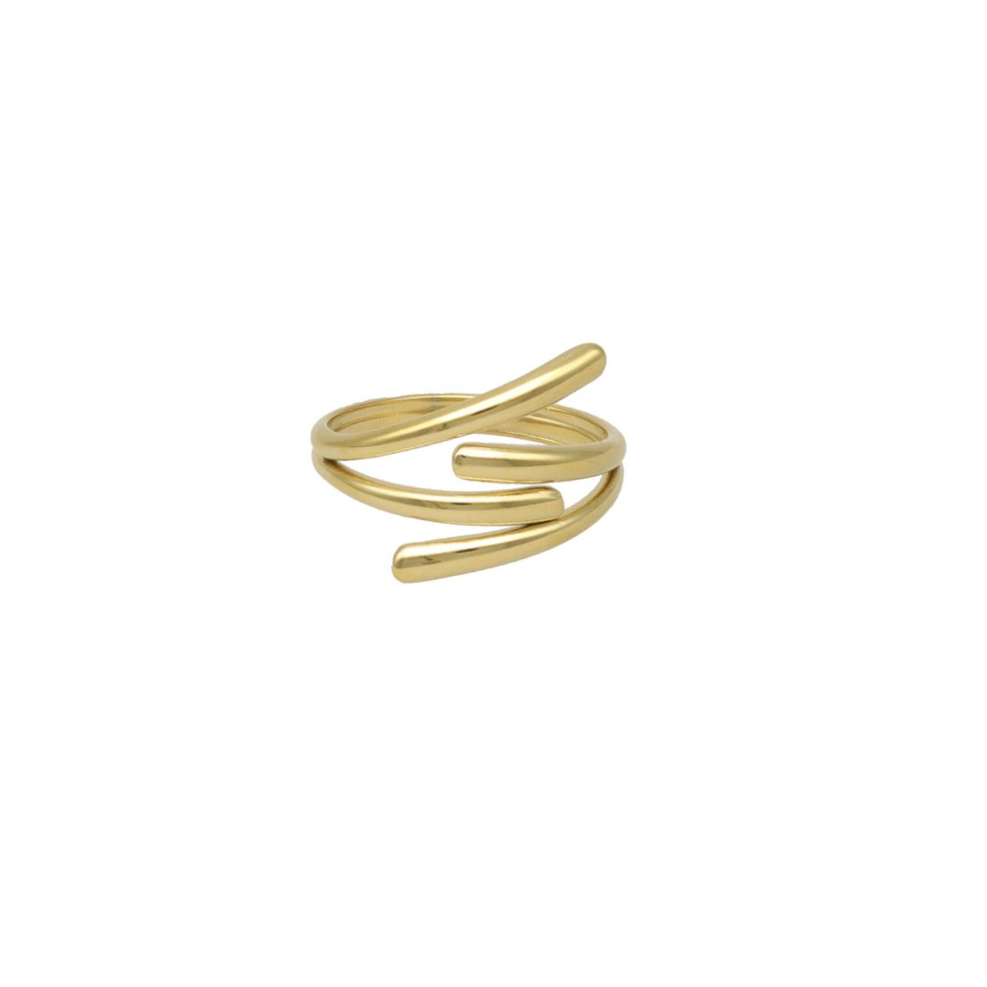 camps & camps ring Double Overlap Ring